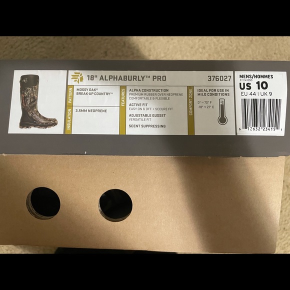 Brand new Lacrosse boot
Insulated 
Mossy Oak Camo - Picture 3 of 3